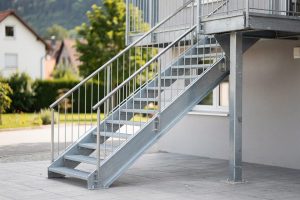 Stahltreppen in Goldbach – Treppenbau