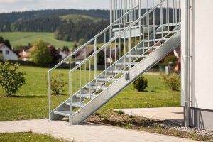 Stahltreppen in Grasellenbach – Treppenbau