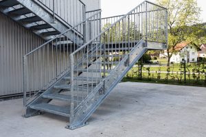 Stahltreppen in Großerlach – Treppenbau