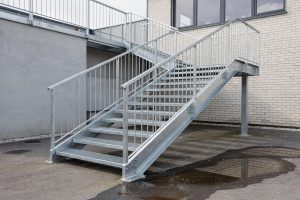 Stahltreppen in Großkrotzenburg – Treppenbau
