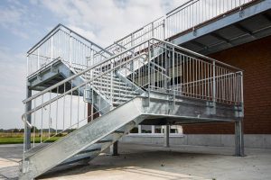 Stahltreppen in Großostheim – Treppenbau