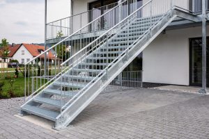Stahltreppen in Güntersleben – Treppenbau