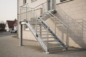 Stahltreppen in Hardheim – Treppenbau