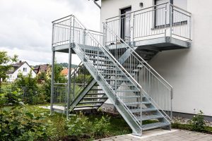 Stahltreppen in Heinrichsthal – Treppenbau