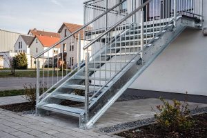 Stahltreppen in Hettstadt – Treppenbau