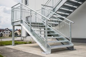 Stahltreppen in Himmelstadt – Treppenbau