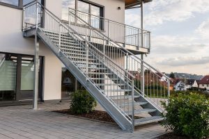 Stahltreppen in Hösbach – Treppenbau