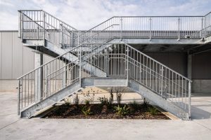 Stahltreppen in Karbach – Treppenbau