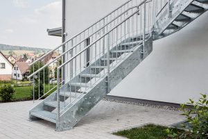 Stahltreppen in Kürnbach – Treppenbau