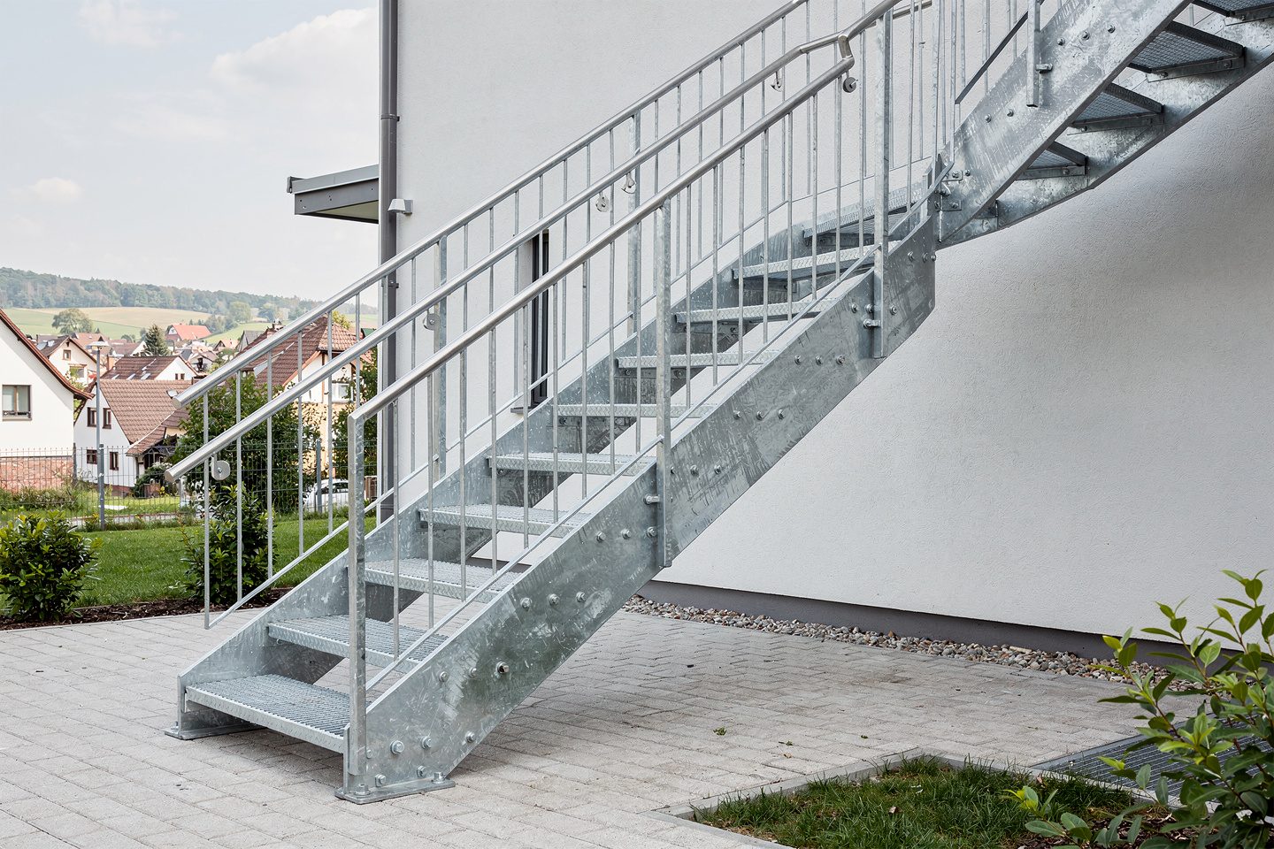 Stahltreppen in Kürnbach – Treppenbau