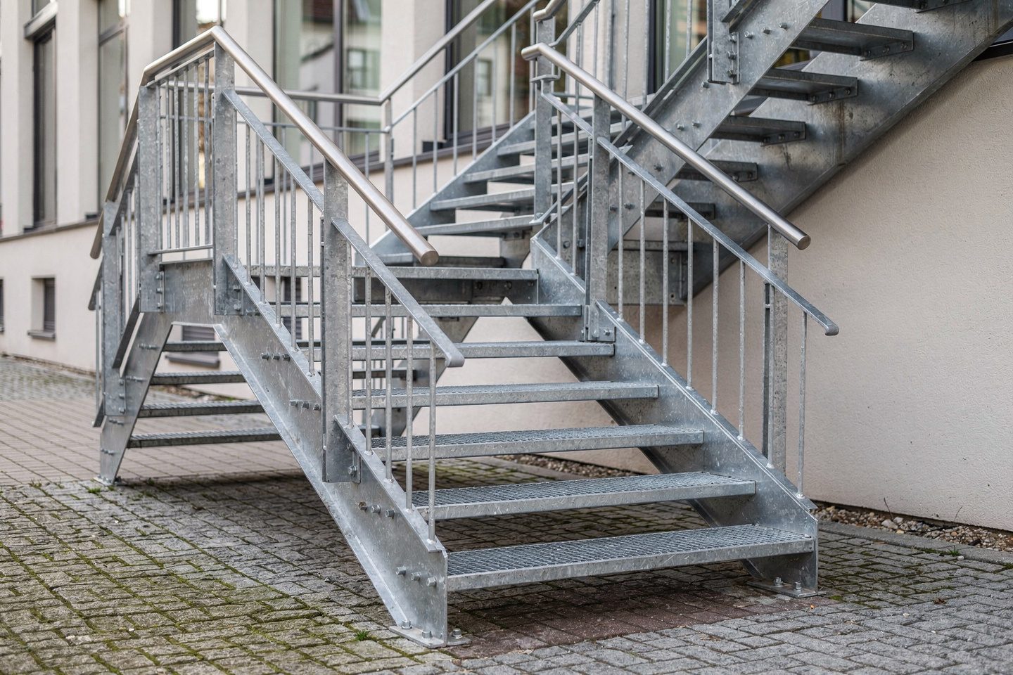 Stahltreppen in Ladenburg – Treppenbau