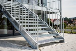 Stahltreppen in Lohr – Treppenbau