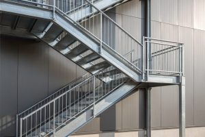 Stahltreppen in Lorsch – Treppenbau