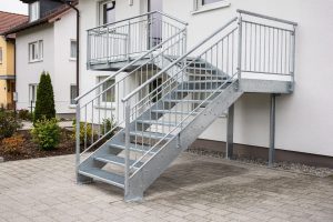Stahltreppen in Lützelbach – Treppenbau