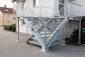 Stahltreppen in Mainhardt – Treppenbau