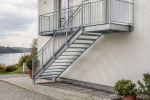 Stahltreppen in Margetshöchheim – Treppenbau