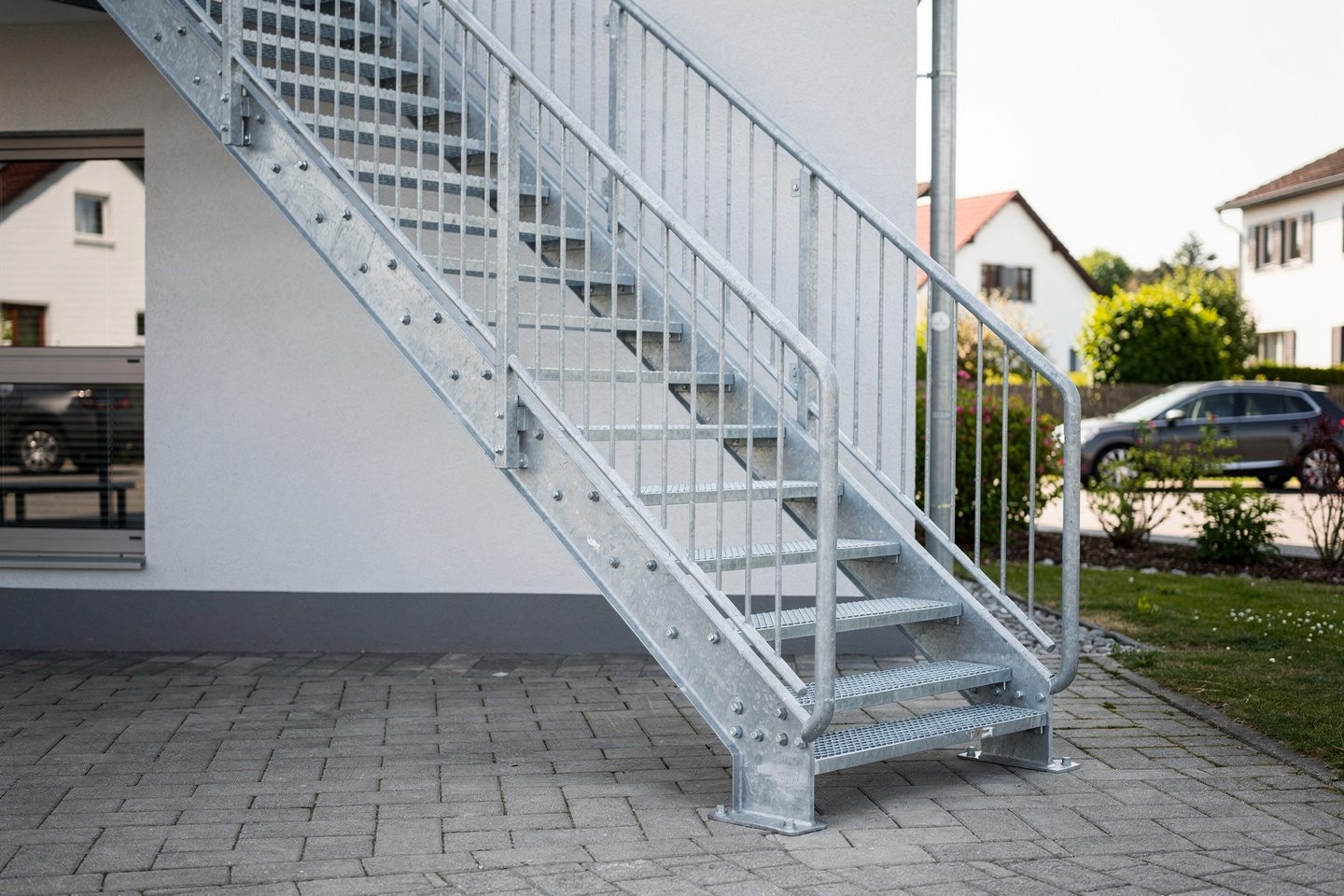 Stahltreppen in Massenbachhausen – Treppenbau