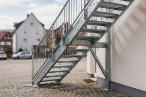 Stahltreppen in Möckmühl – Treppenbau