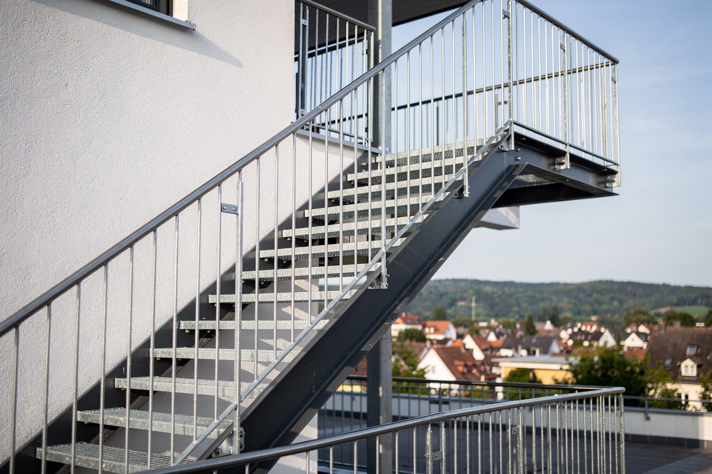 Stahltreppen in Mosbach – Treppenbau