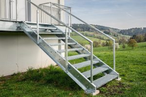 Stahltreppen in Mossautal – Treppenbau