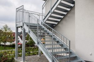 Stahltreppen in Murrhardt – Treppenbau