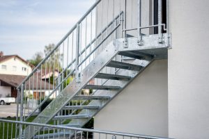 Stahltreppen in Neckarbischofsheim – Treppenbau