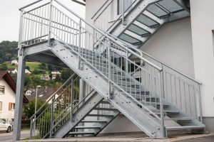 Stahltreppen in Neckargerach – Treppenbau