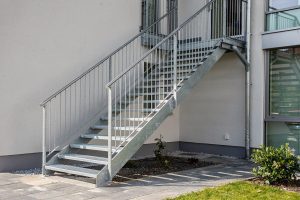 Stahltreppen in Neuenstein – Treppenbau