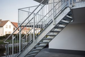 Stahltreppen in Neulußheim – Treppenbau