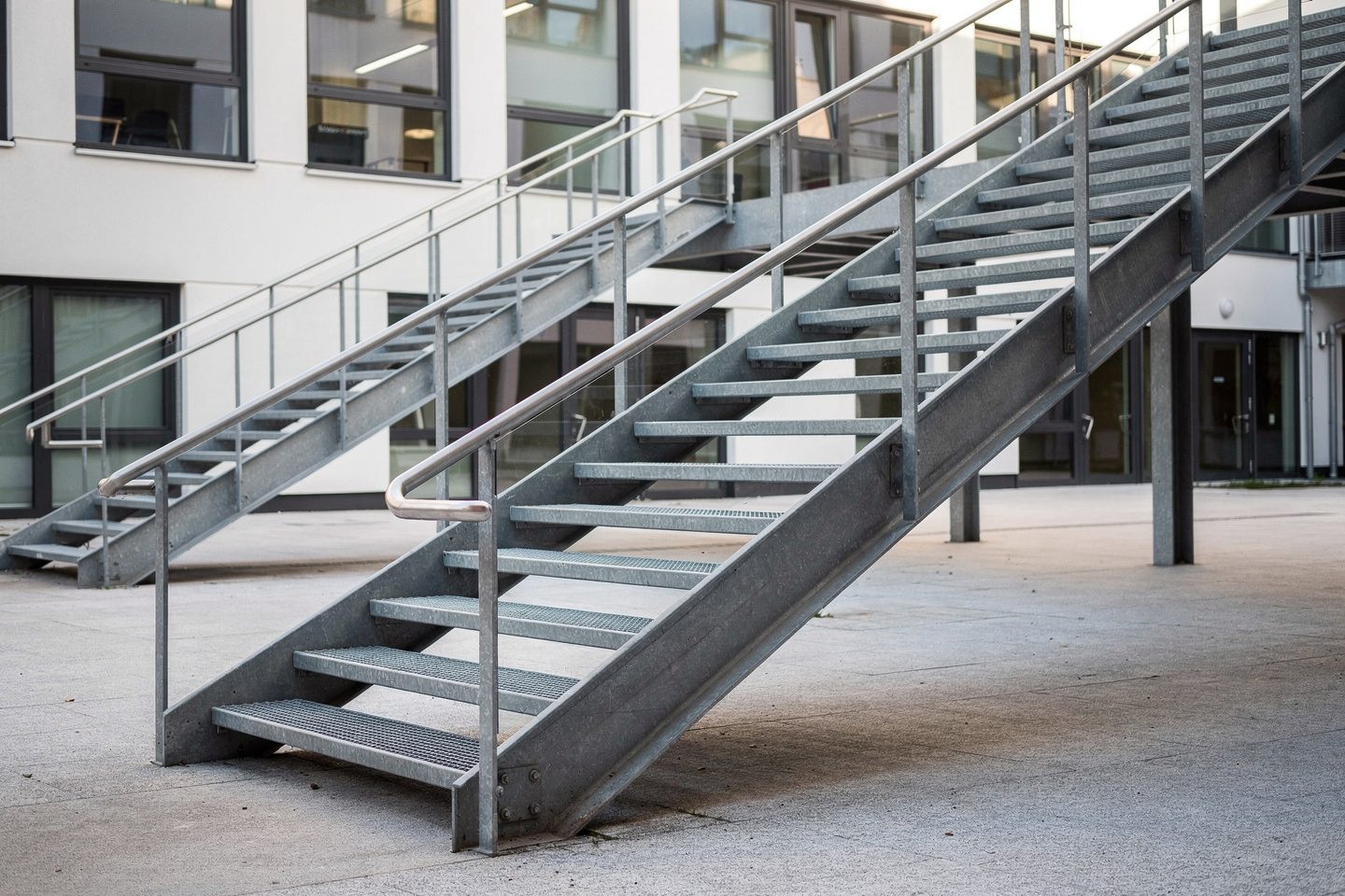 Stahltreppen in Neustadt – Treppenbau