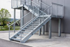 Stahltreppen in Oberrot – Treppenbau