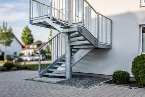 Stahltreppen in Obertshausen – Treppenbau