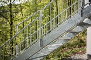 Stahltreppen in Odenwald – Treppenbau