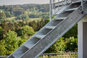 Stahltreppen in Odenwald – Treppenbau