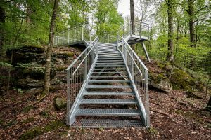 Stahltreppen in Odenwald – Treppenbau