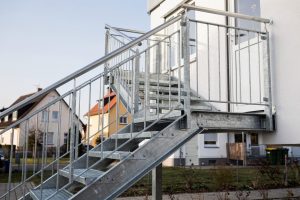 Stahltreppen in Otterstadt – Treppenbau