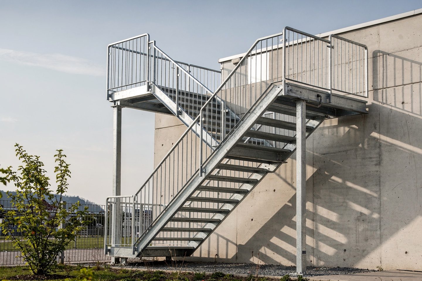Stahltreppen in Pfedelbach – Treppenbau