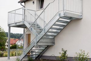 Stahltreppen in Rothenbuch – Treppenbau