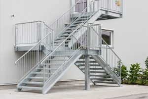 Stahltreppen in Schefflenz – Treppenbau