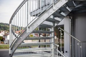 Stahltreppen in Schefflenz – Treppenbau