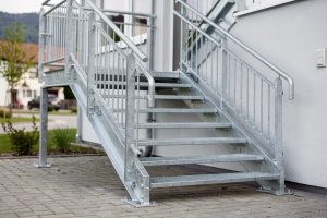Stahltreppen in Schefflenz – Treppenbau
