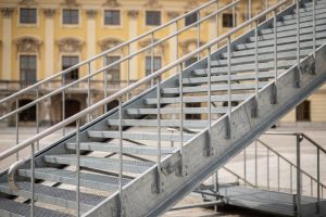 Stahltreppen in Schönbrunn – Treppenbau