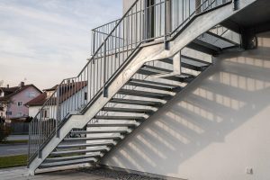 Stahltreppen in Schwarzach – Treppenbau