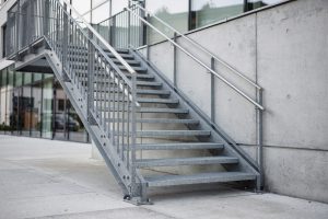 Stahltreppen in Schwarzach – Treppenbau
