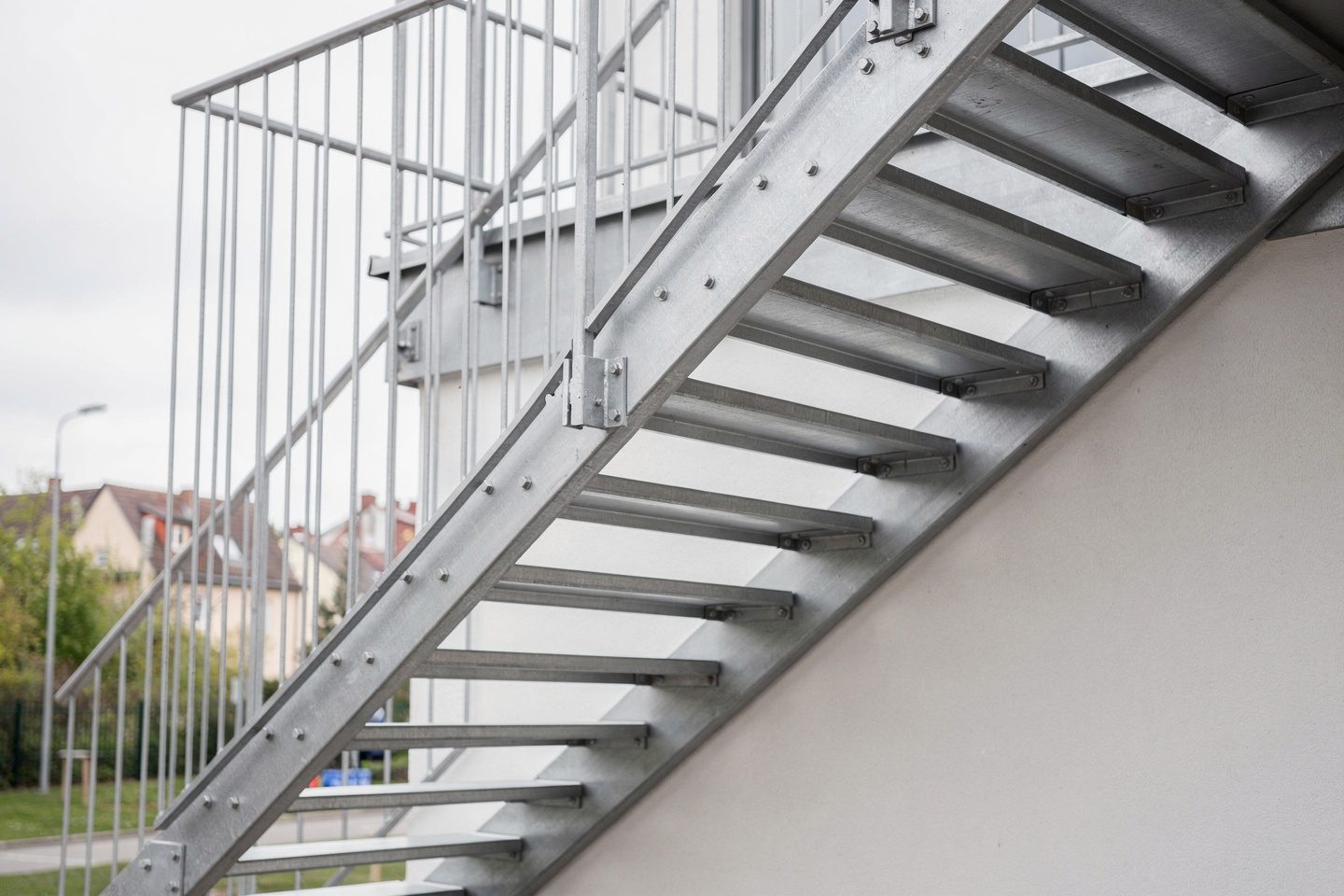 Stahltreppen in Schwetzingen – Treppenbau