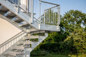 Stahltreppen in Sommerkahl – Treppenbau