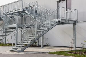 Stahltreppen in Steinfeld – Treppenbau