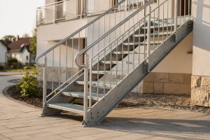 Stahltreppen in Steinheim – Treppenbau