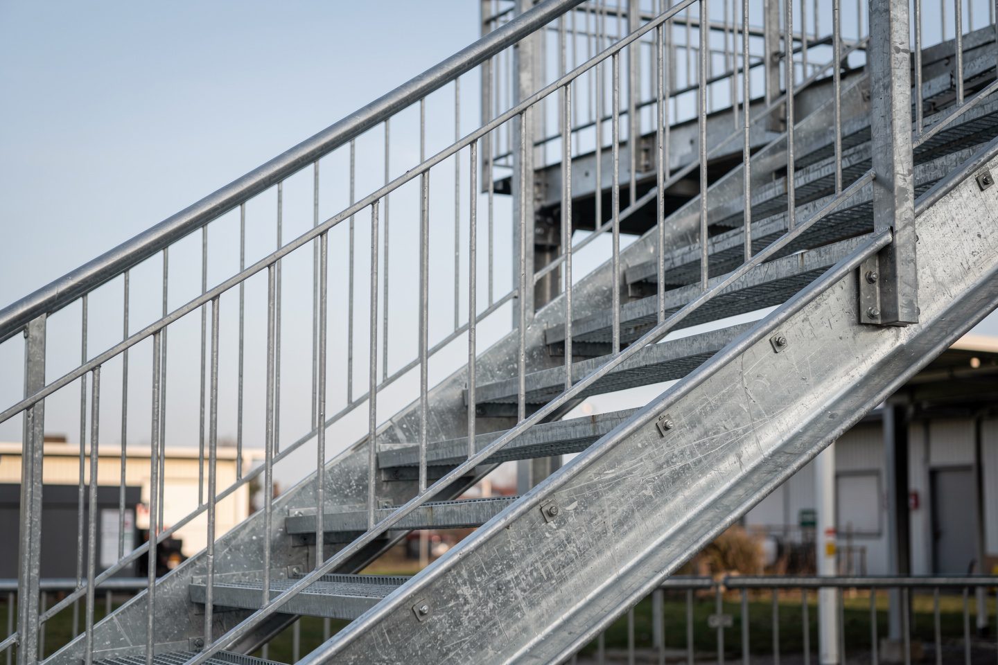 Stahltreppen in Stockstadt – Treppenbau