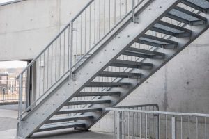 Stahltreppen in Sulzbach – Treppenbau